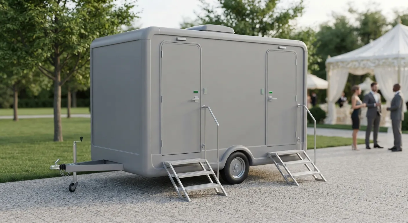 2 Stall Restroom Trailer in Denton, TX