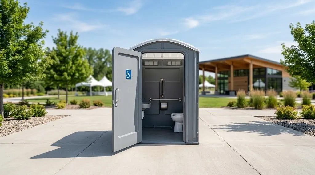 ADA Accessible Porta Potty in Denton, TX