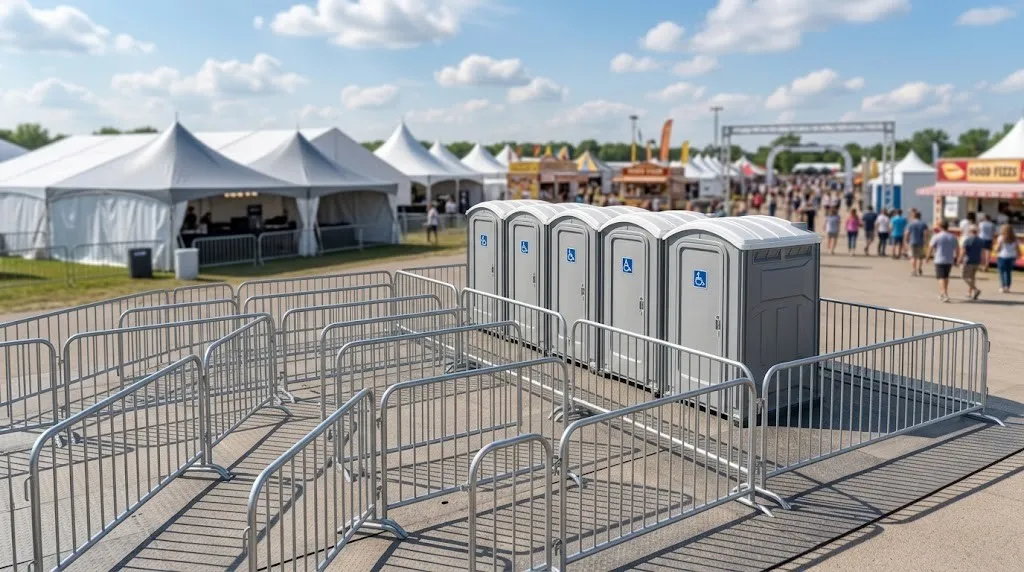 Crowd Control Barrier Rental in Denton, TX