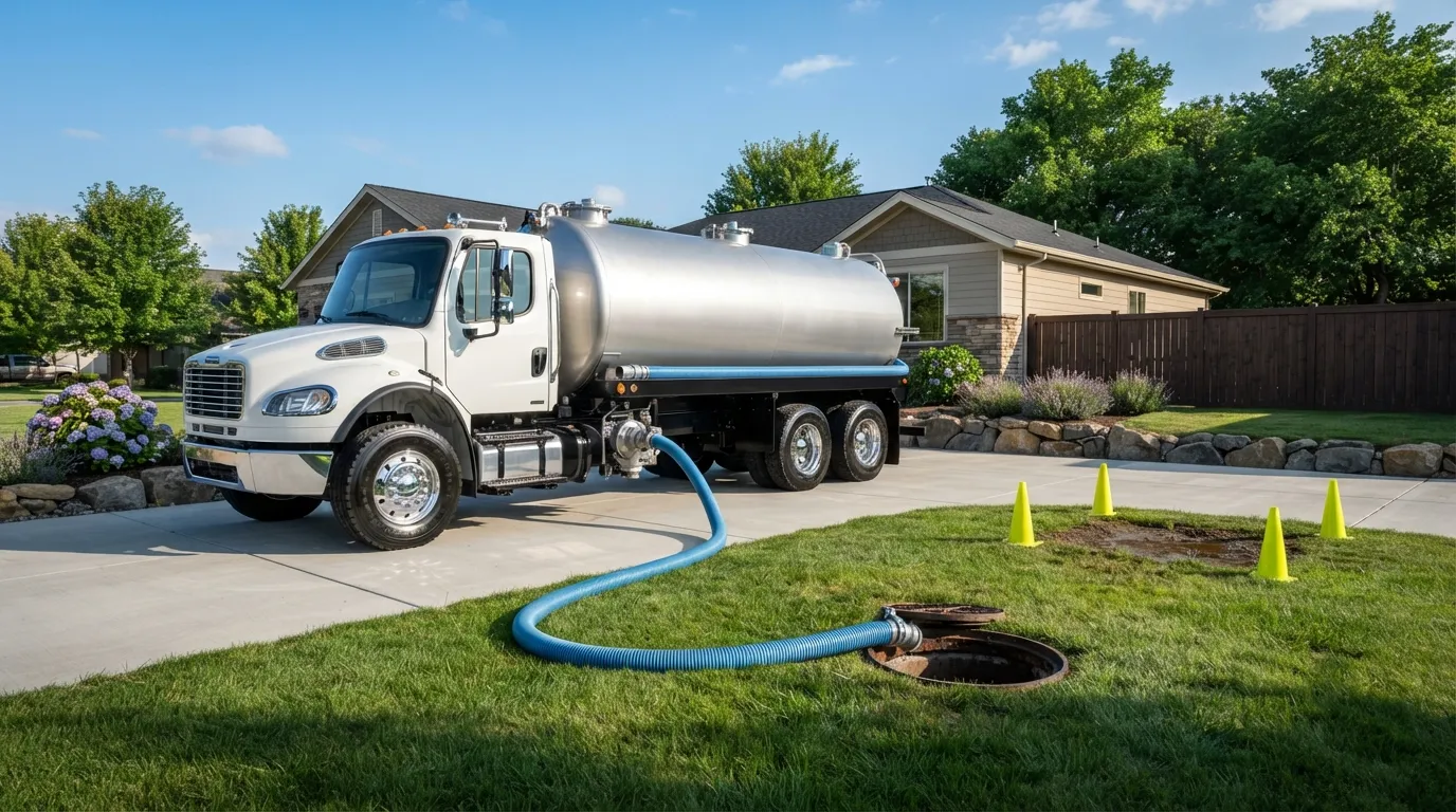 Emergency Septic Service in Denton, TX