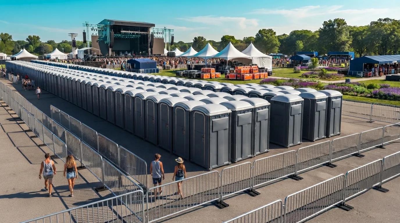 Festival Restroom Rental in Denton, TX