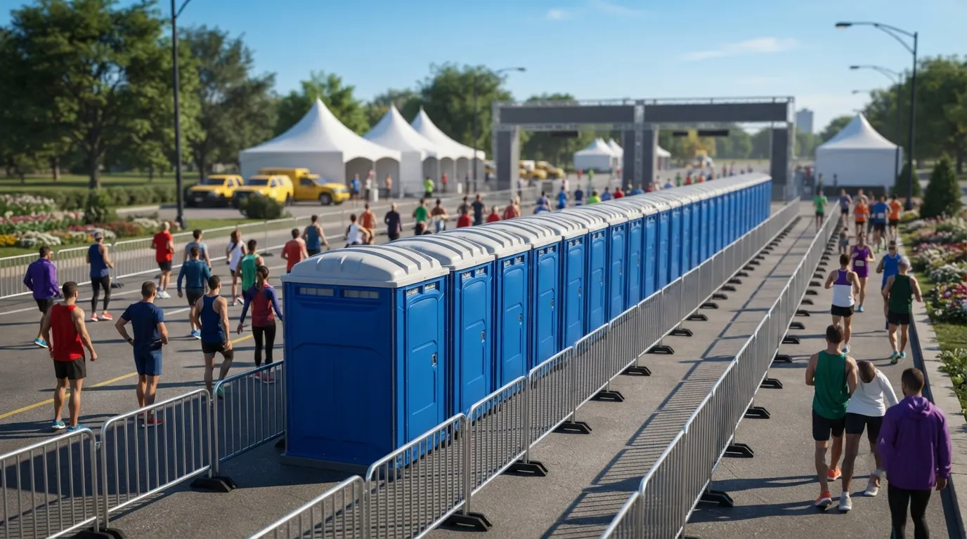 Marathon and Race Restrooms in Denton, TX