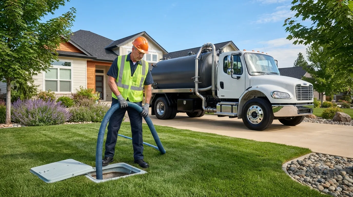 Septic Tank Cleaning in Denton, TX