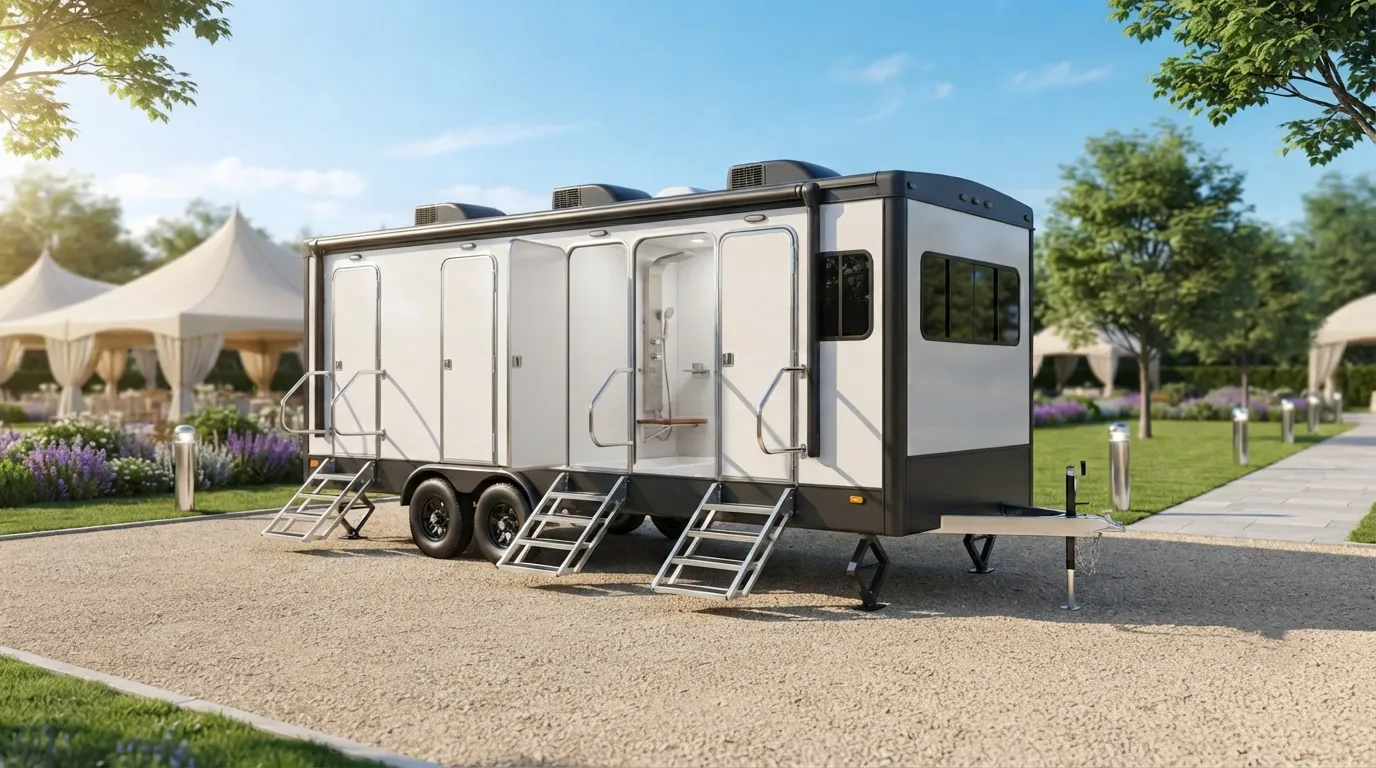 Shower Trailer Rental in Denton, TX